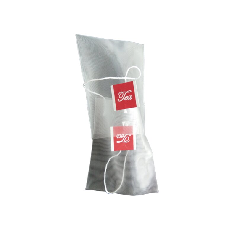 Nylon Mesh Triangle Tea Bag Manufacturer - Small Packing Roll String Attached