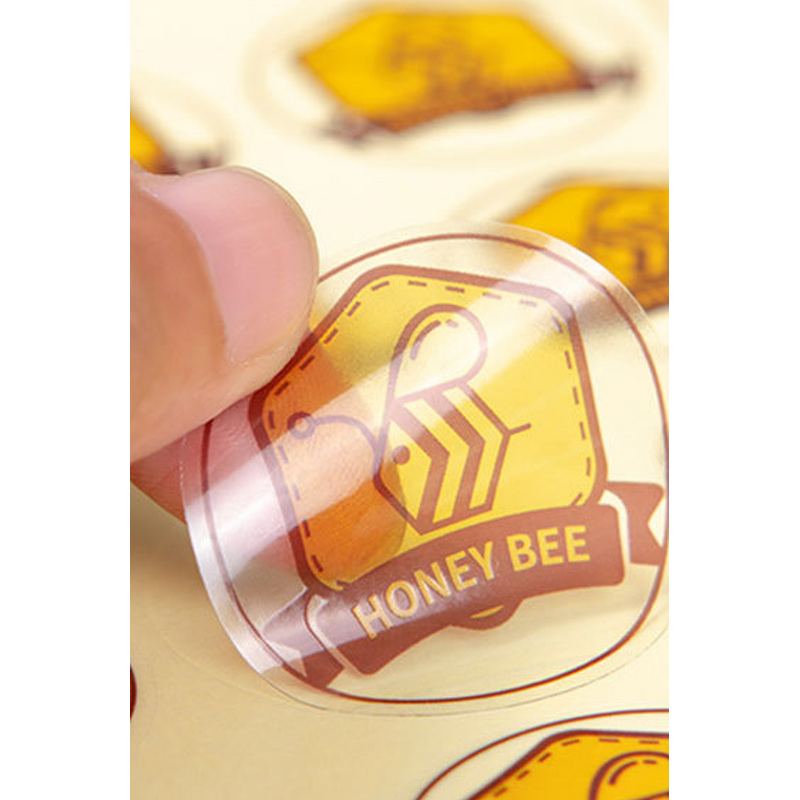 Transparent Paper Labels Manufacturer - Matte Color Printing Stickers Small Quantity