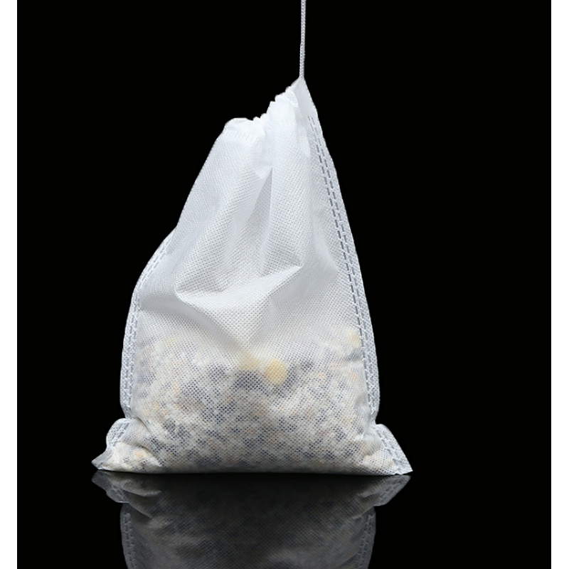 Empty Tea Bags Manufacturer - Custom Shape with String Tags Biodegradable