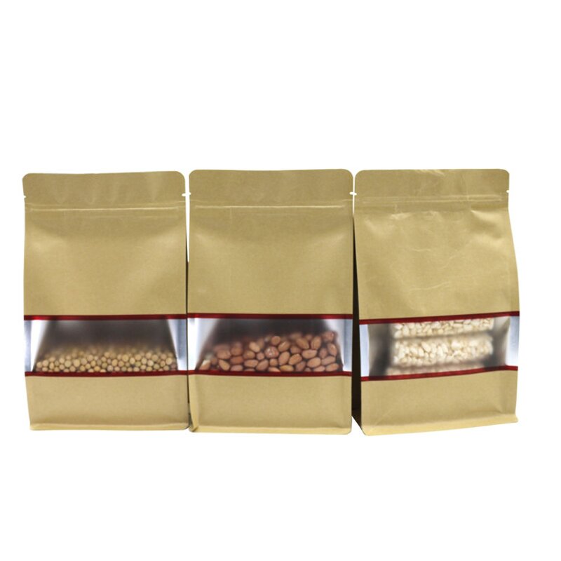 Flat Bottom Tea Bag Packaging Factory - Custom Printed Moisture-Proof Resealable Ziplock