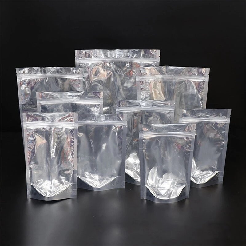 Clear Plastic Zipper Bag Factory - Hot Sale Smell Proof for Food Clothing
