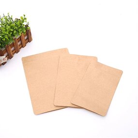 Food Packaging Bag Manufacturer - Hot Sale 3-Side Heat Sealed Paper Bags