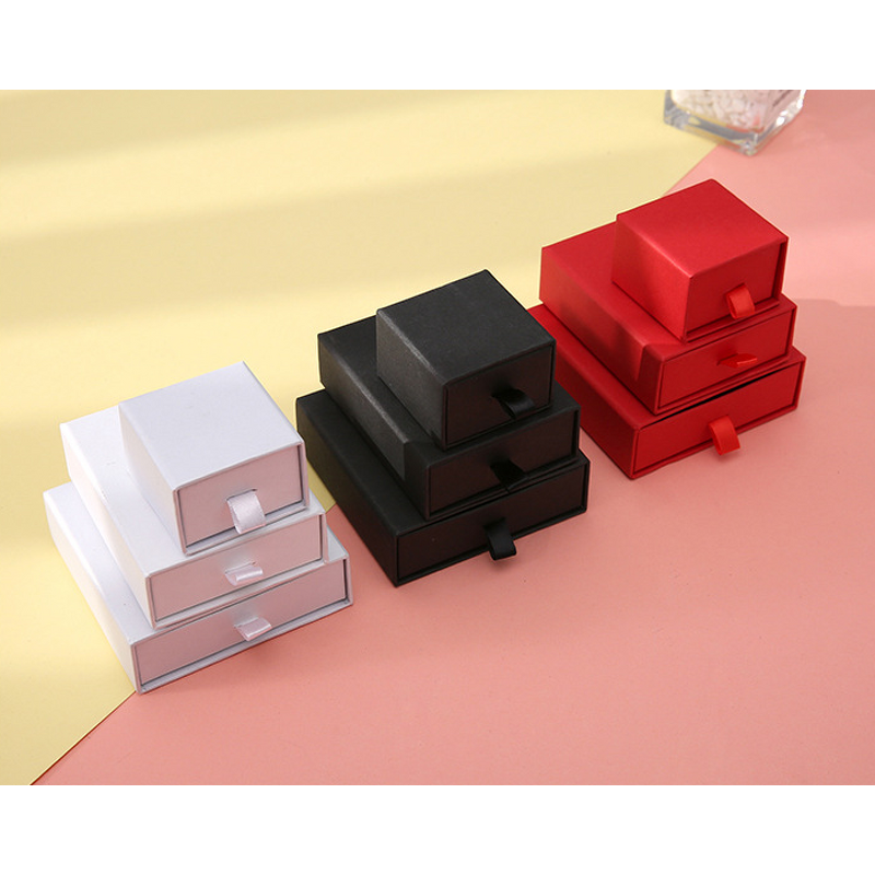 Luxury Necklace Gift Box Manufacturer - Custom Sliding Drawer Jewelry Packaging