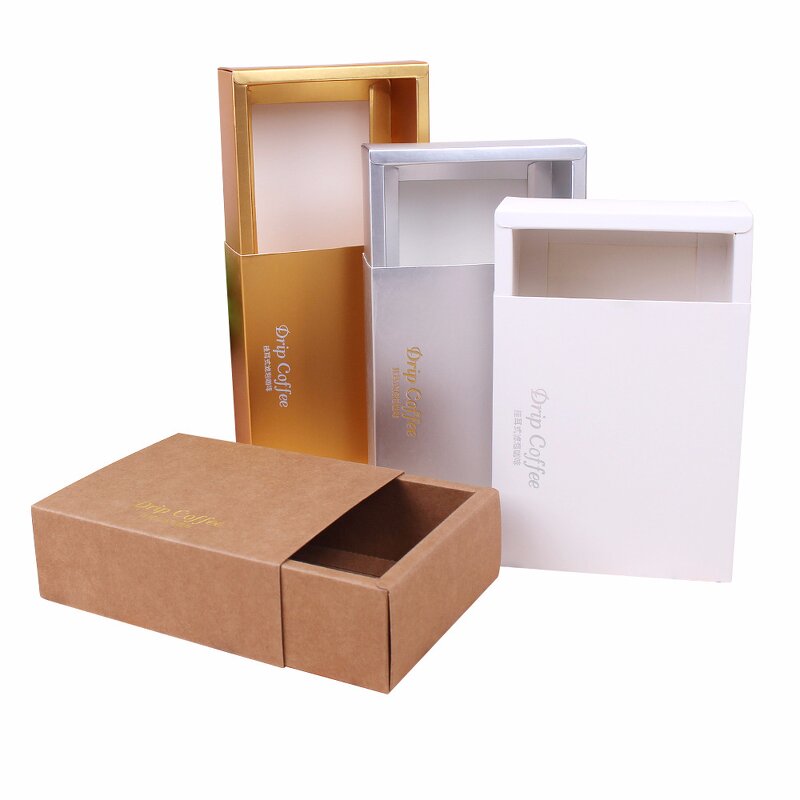 Empty Folding Gift Box Manufacturer - Custom Logo Plain Cardboard Matt Lamination Embossing