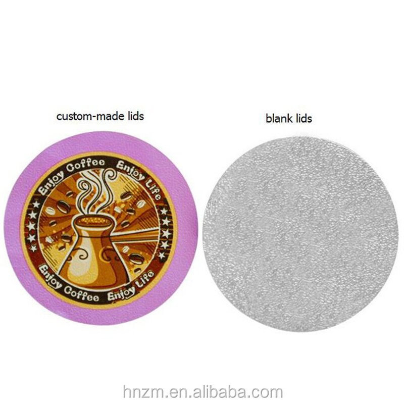 Aluminum Foil Coffee Capsule Manufacturer - Custom Keurig 2.0 Food Grade