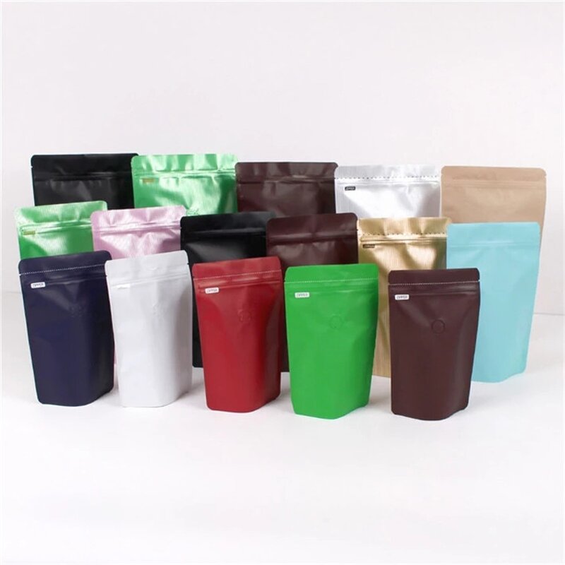 Stand-up Zipper Food Bag Factory - Hot Sale Custom Logo Moisture Proof Aluminum Foil