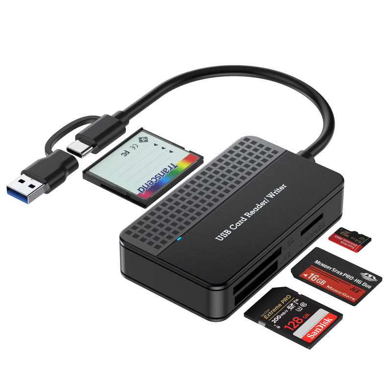 Type-C Card Reader Manufacturer - High-Speed Multi-Function SD TF Micro
