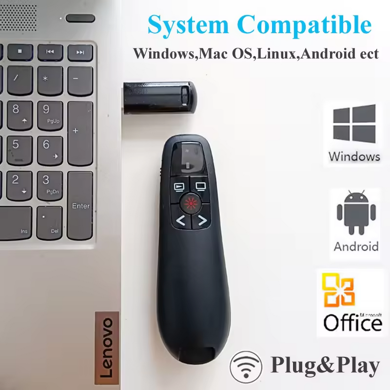 PPT Presentation Pen Manufacturer - 2.4G RF Wireless Laser Page Turning