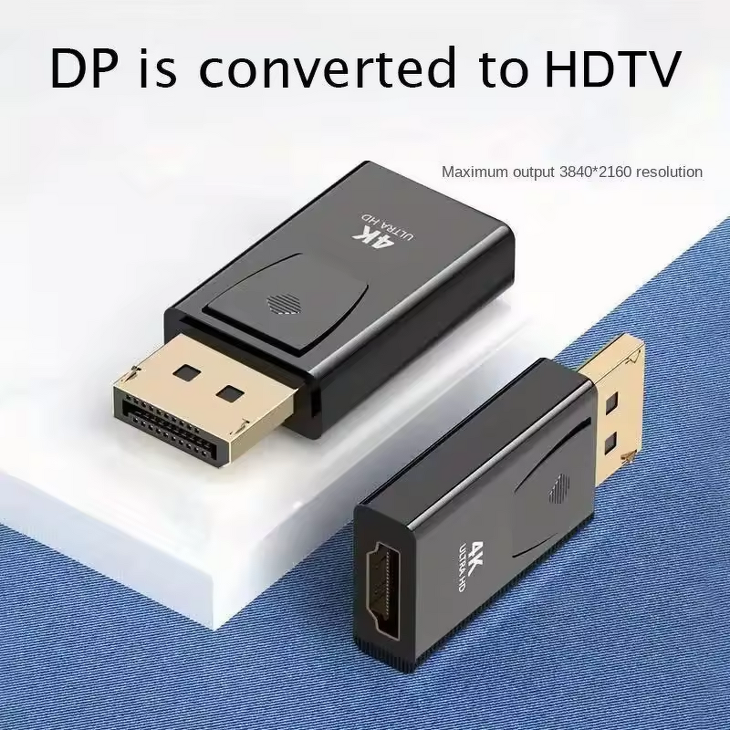 DP to HD Cable Adapter Manufacturer - 4K 30Hz Displayport Converter for PC
