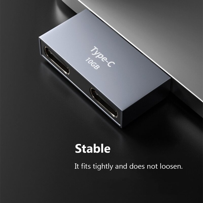 USB C Splitter Adapter Manufacturer - Dual Male Female Pure Copper Extension