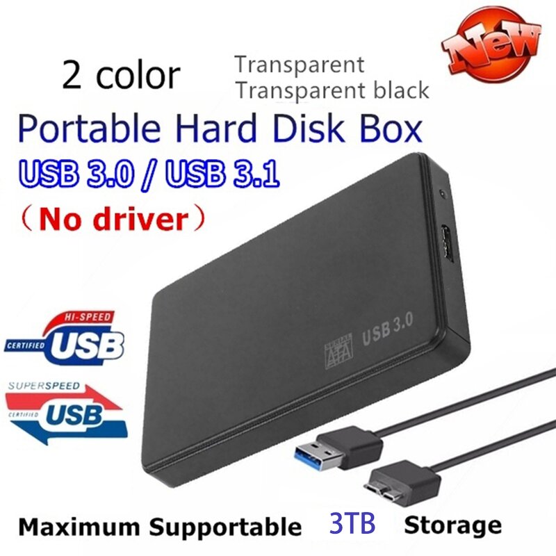 2.5 Inch HDD Enclosure Factory - Wholesale Durable Plastic External Case