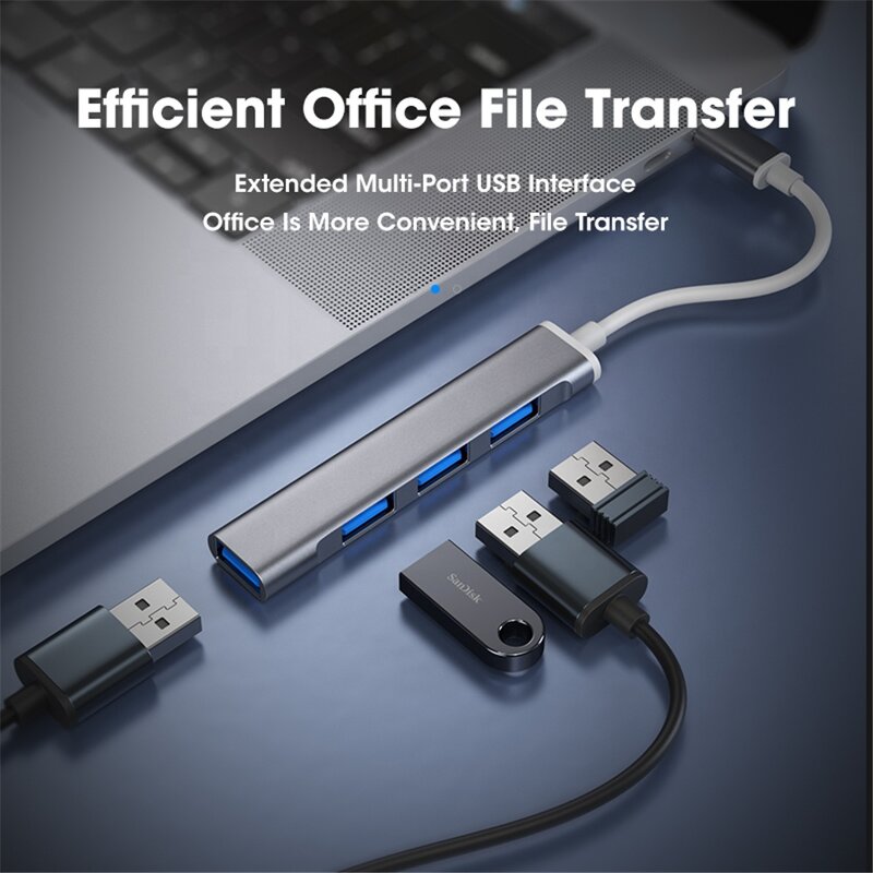 4-Port USB 3.0 Hub Manufacturer - High-Speed OTG Docking Station for iPad