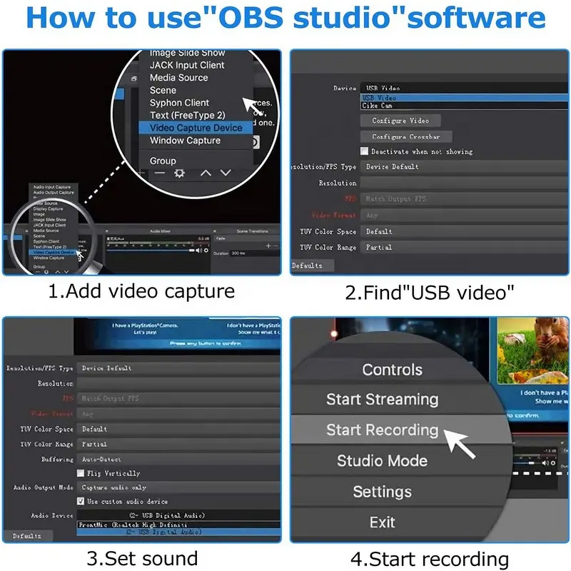 USB Video Capture Card Manufacturer - 1080P for Live Streaming Microphone