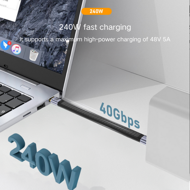 USB4 Data Cable Manufacturer - High-Speed Type-C Hard Disk Charging Cable