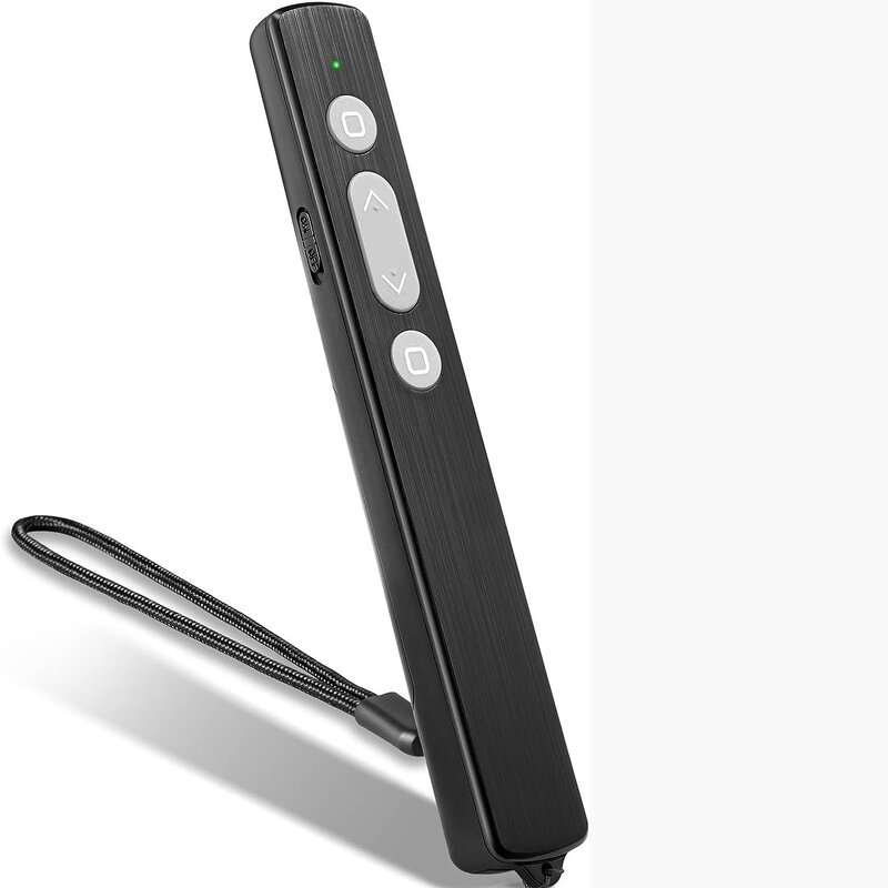 Wireless Presentation Pen Manufacturer - 2.4G USB Charging Red Light Flip