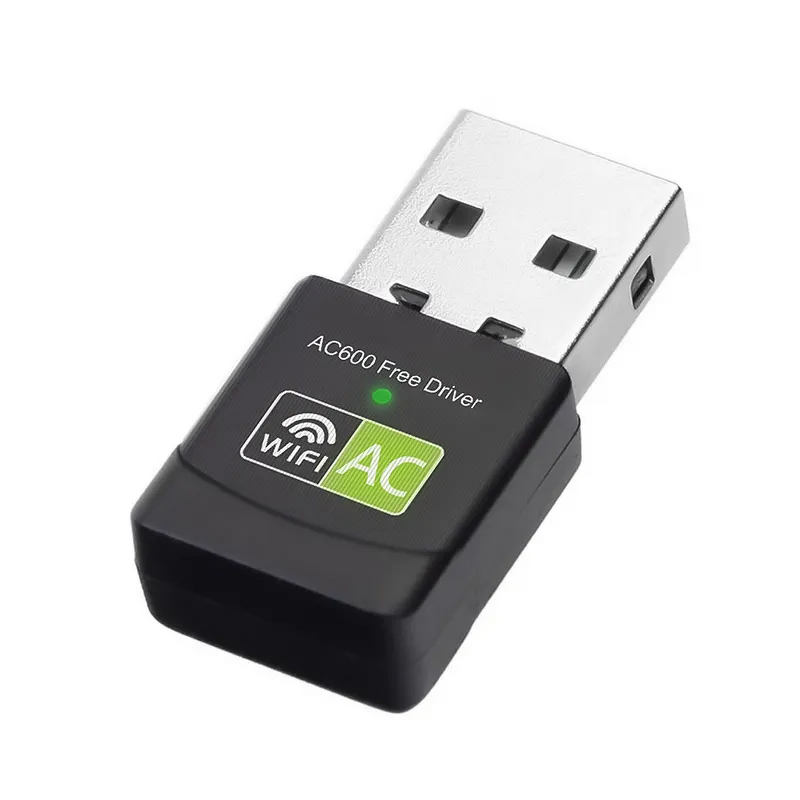 Mini WiFi Adapter Manufacturer - 600Mbps Dual Band RTL8811 Chip Free Driver