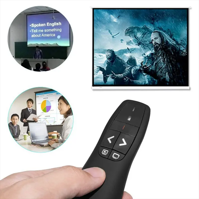 Laser Pointer Remote Manufacturer - 2.4G USB Wireless PPT Control Mouse