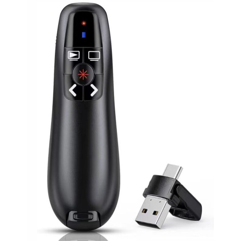 Wireless Presenter Remote Manufacturer - 2.4GHz USB Red Laser Pointer for PPT