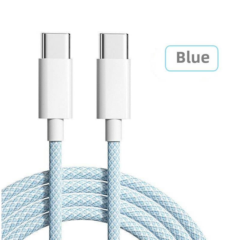 Type-C Data Cable Factory - Custom PD 60W 3A Fast Charging TPE Braided