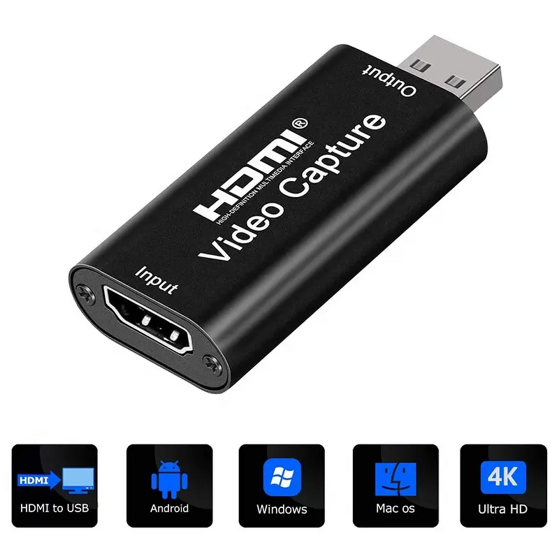 USB Video Capture Card Manufacturer - 1080P for Live Streaming Microphone
