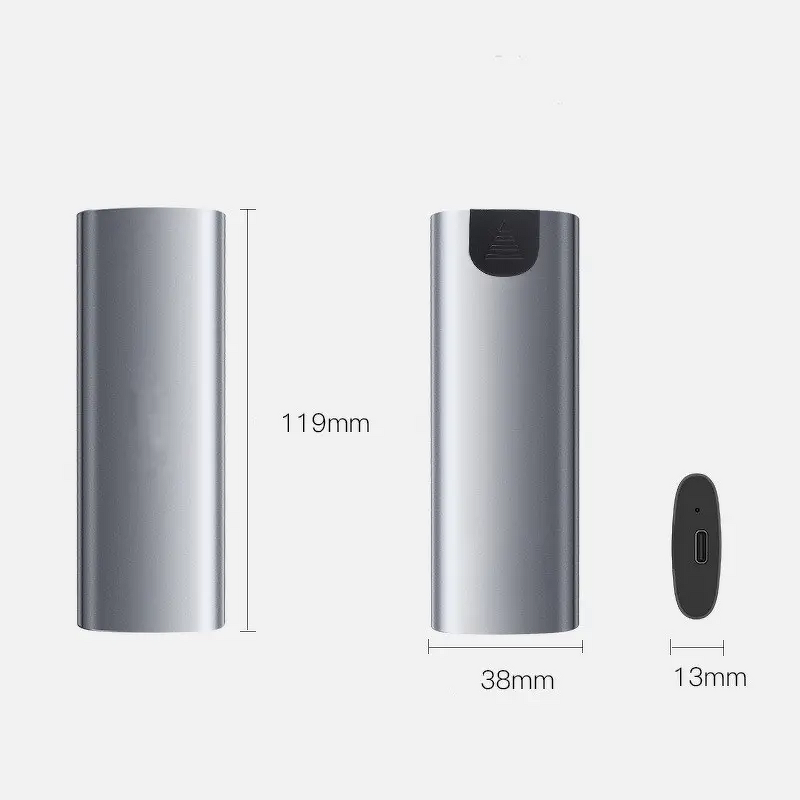 M.2 SSD Enclosure Manufacturer - NVME SATA Dual Protocol USB 3.1 Type C