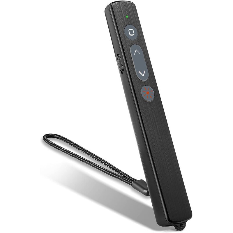 Wireless Presentation Pen Manufacturer - 2.4G USB Charging Red Light Flip