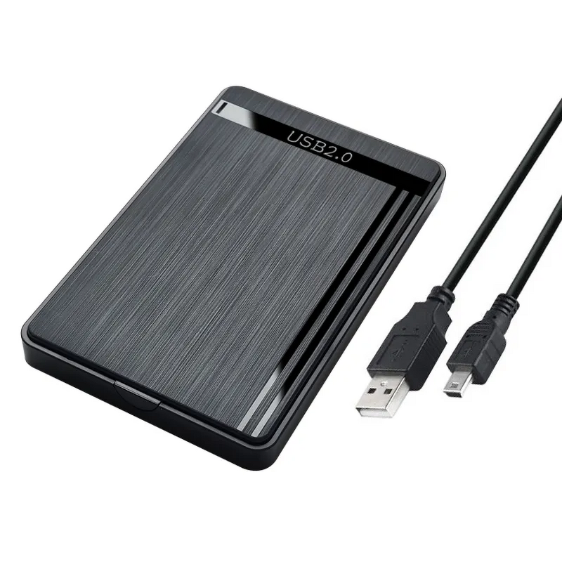 2.5 Inch HDD Enclosure Manufacturer - USB2.0 High-Speed Plastic External Box