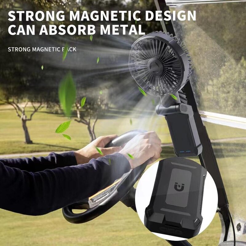 Mini Golf Fan Manufacturer - Portable Swivel OEM