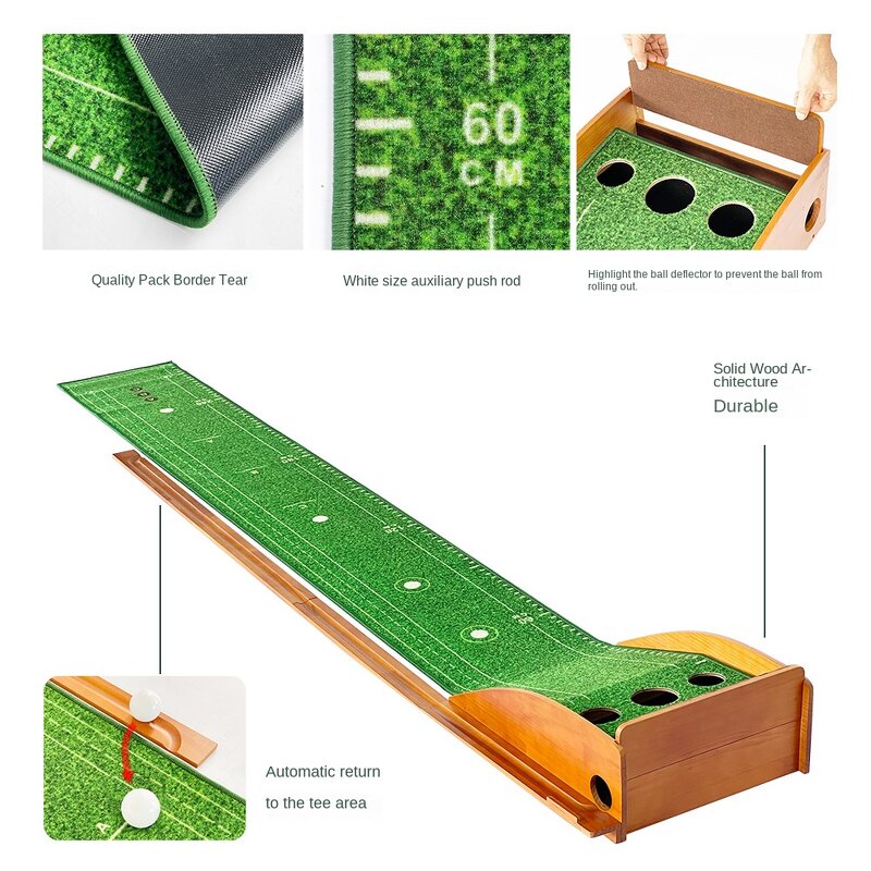 Golf Putting Green Manufacturer - Solid Wood