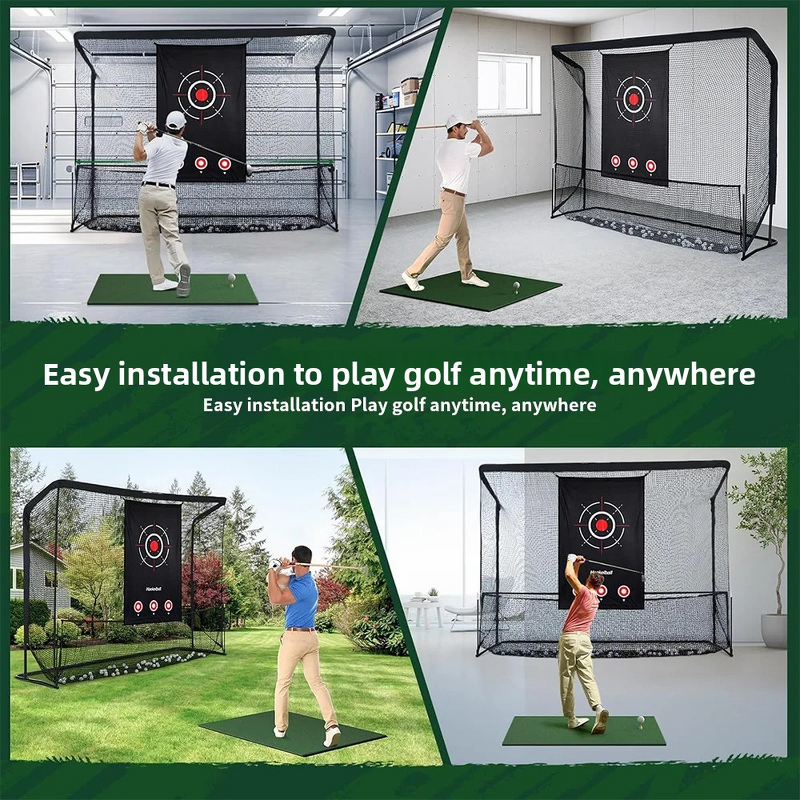 Golf Practice Net Manufacturer - 10x7ft Anti Rebound