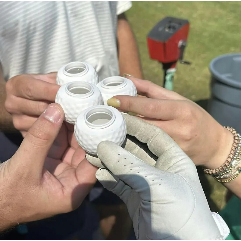 Golf Shot Glass Manufacturer - Plastic Ball