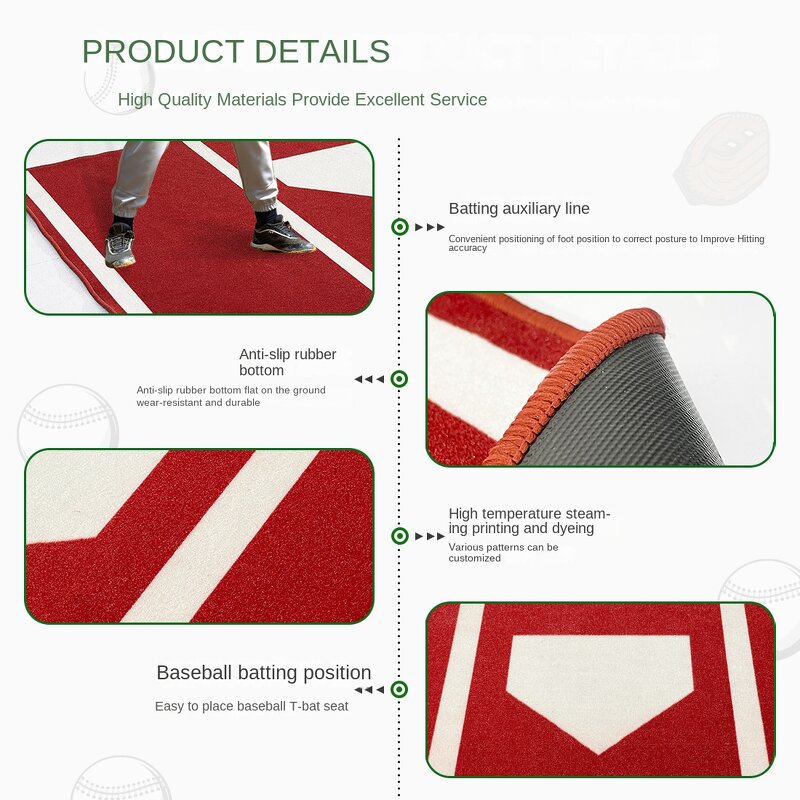 Baseball Mat Manufacturer - Non slip Portable