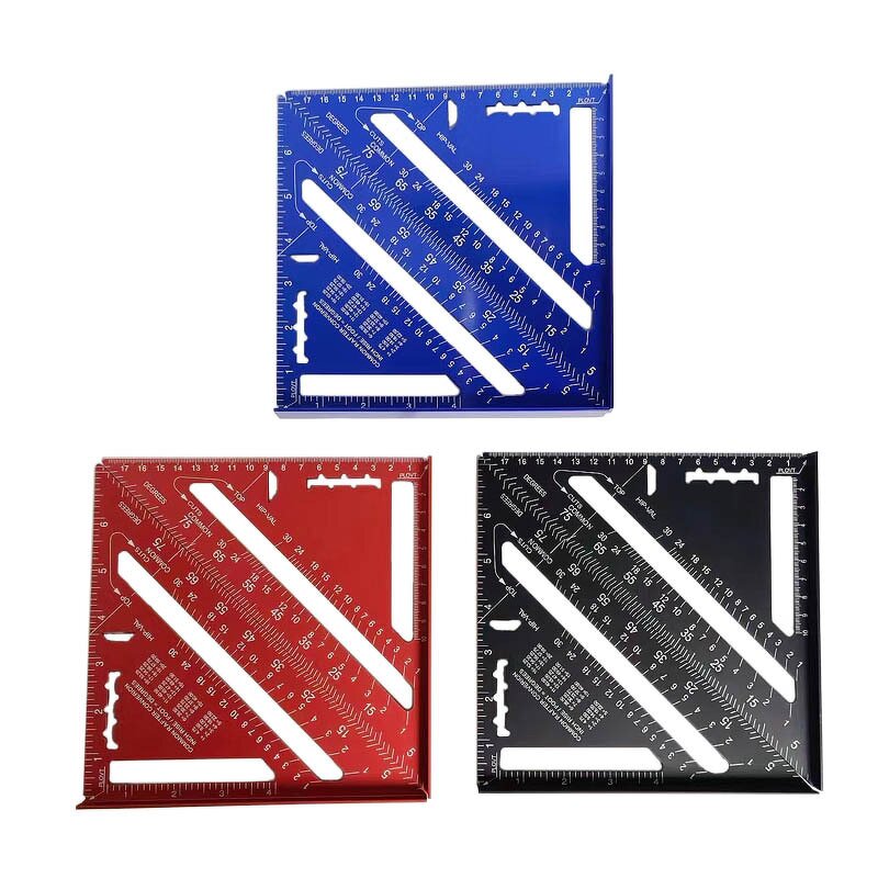 Rafter Square Manufacturer - Factory Aluminum Alloy Double Scale Triangle