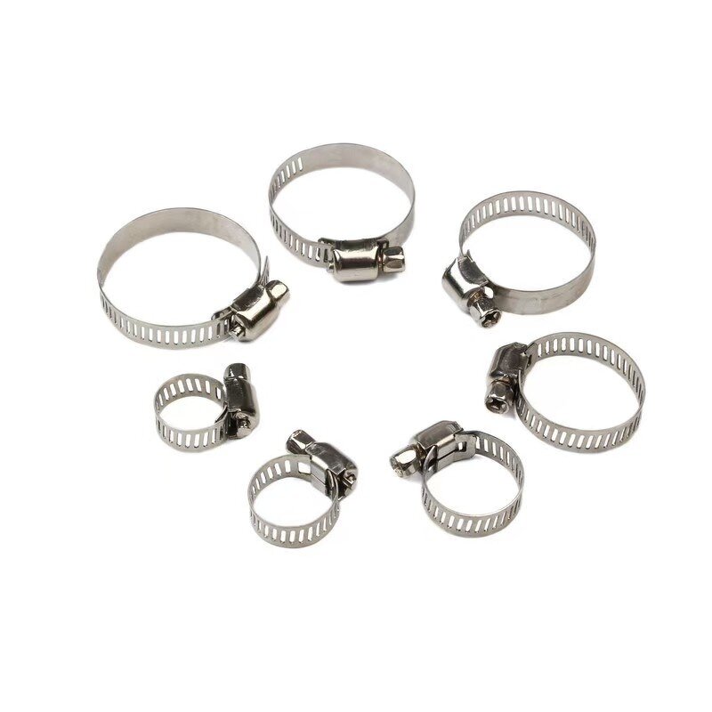Hose Clamp Kit Manufacturer - 60pcs Stainless Steel Single Ear Assortment