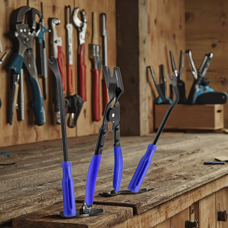 Clip Pliers Set Manufacturer - 3 Pcs Fastener Remover Auto Trim Tool