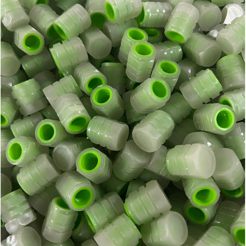 Tire Valve Caps Factory - LinYu LY017 Night Glow Fluorescent Illuminated