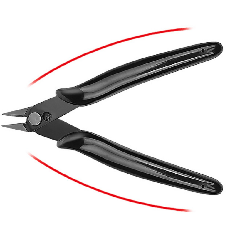 Wire Cable Cutters Factory - Black Nipper Side Snips Flush Pliers