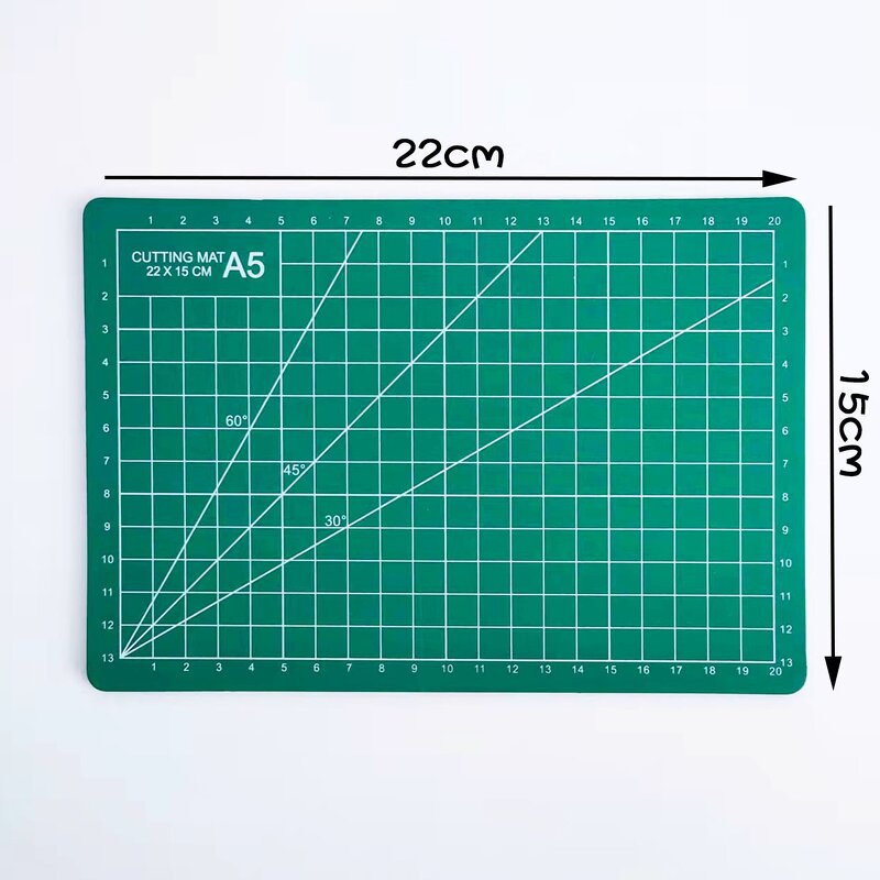Self Healing Cutting Mat Factory - A5 6x9 Inch Double-Sided Non-Slip Grid