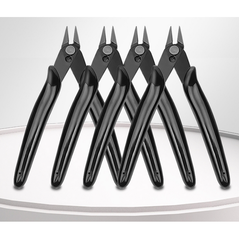 Wire Cable Cutters Factory - Black Nipper Side Snips Flush Pliers