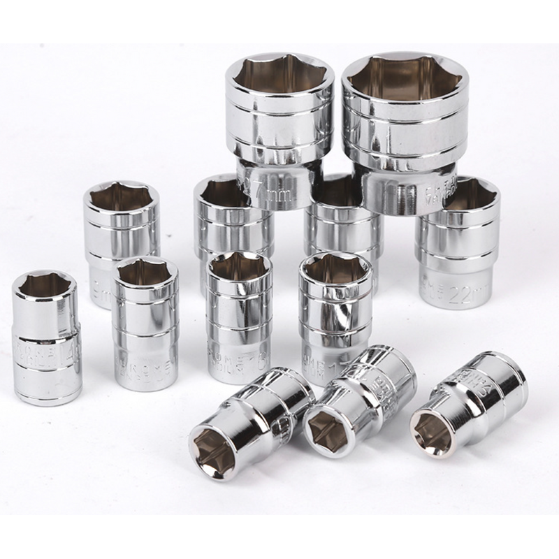 Socket Wrench Manufacturer - 1/2-Inch Drive 8mm Point Shallow Mirror Cr-V