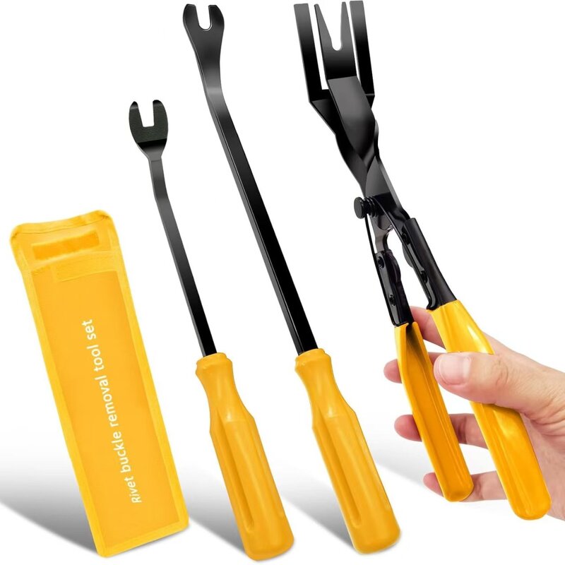 Clip Pliers Set Manufacturer - 3 Pcs Fastener Remover Auto Trim Tool