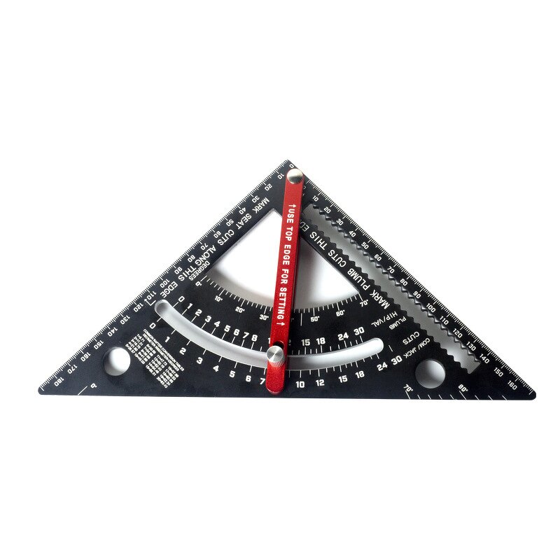 Adjustable Triangle Ruler Factory - Aluminum Alloy Rafter Square OEM