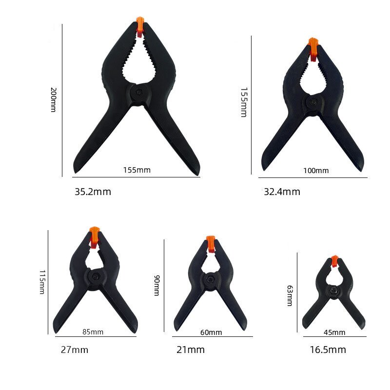 Spring Clamps Factory - 3inch Heavy Duty Plastic for Crafts Backdrop