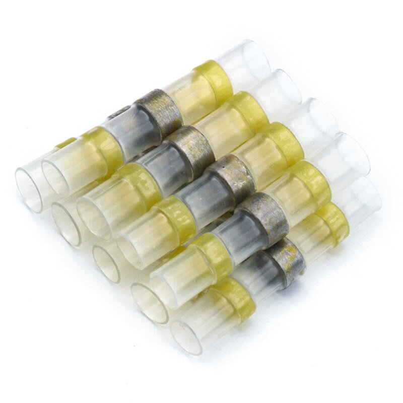 Heat Shrink Connector Kit Factory - 120PCS Butt Splice Waterproof Crimp