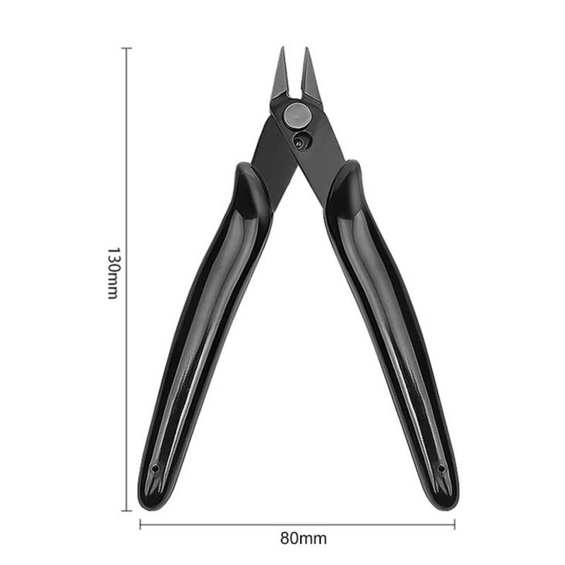 Wire Cable Cutters Factory - Black Nipper Side Snips Flush Pliers