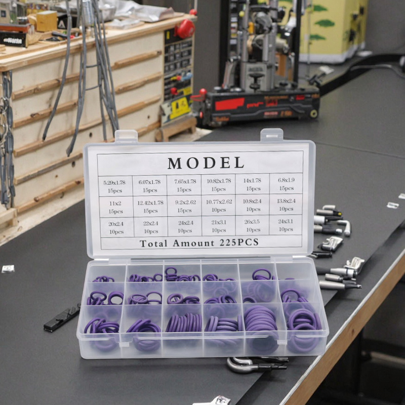 O-ring Kit Manufacturer - 225pcs Fuel Resistant Seals Set