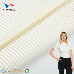 Rib Knit Fabric Manufacturer - 260 GSM OEM