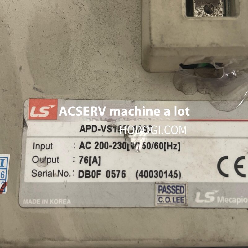Servo Drive Manufacturer - LS APD-VS150L1A50LS