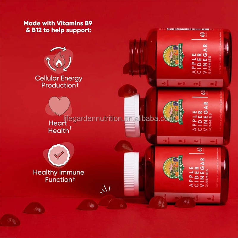 Apple Gummies Manufacturer - OEM Metabolism Slimming