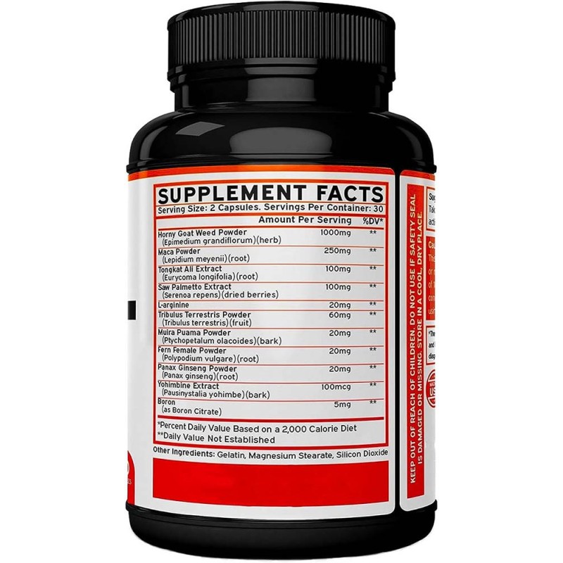 Male Enhancement Capsules Factory - OEM Maca Root Formula